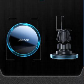 Joyroom Car Holder Qi Wireless Induction Charger 15W (MagSafe for iPhone Compatible) for Ventilation Grille Silver (JR-ZS291) - Smartphone Holders - Smartphones - Techbox