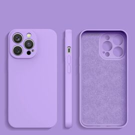 Silicone case iPhone 14 Plus silicone case purple | Techbox