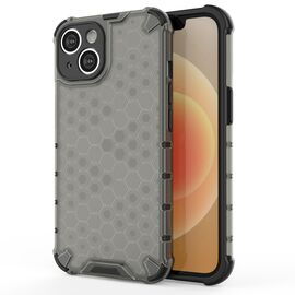 Honeycomb case for iPhone 14 Plus armored hybrid cover black | Techbox