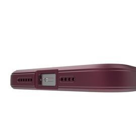 Magic Shield Case case for iPhone 14 Plus elastic armored case in burgundy | Techbox