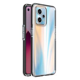 Spring Case for Realme 9 Pro+ / Realme 9 silicone cover with frame black | Techbox