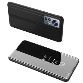 Clear View Case cover for Xiaomi 12 Lite cover with a flap black - Uncategorized Cases (2) - Cases - Techbox