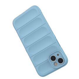 Magic Shield Case case for iPhone 14 Plus flexible armored case light blue | Techbox
