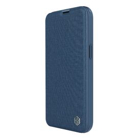 Nillkin Qin Cloth Pro Case Case for iPhone 14 Plus Camera Cover Holster Cover Flip Case Blue | Techbox