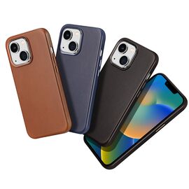 Dux Ducis Naples case for iPhone 14 Plus magnetic leather case MagSafe blue - Apple Cases - Cases - Techbox