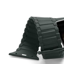 Dux Ducis Strap (Armor Version) strap Apple Watch Ultra, SE, 9, 8, 7, 6, 5, 4, 3, 2, 1 (49, 45, 44, 42 mm) silicone magnetic strap bracelet green | Techbox