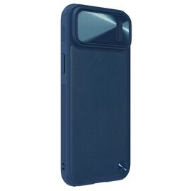 Nillkin CamShield Leather S Case iPhone 14 Plus case with camera cover blue | Techbox