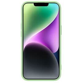Nillkin CamShield Silky Silicone Case iPhone 14 Plus case with camera cover green | Techbox