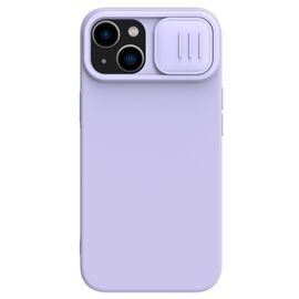 Nillkin CamShield Silky silicone case iPhone 14 Plus 6.7 2022 Misty Purple - Apple Cases - Cases - Techbox