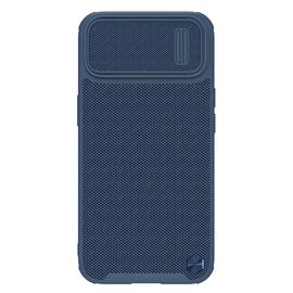 Nillkin Textured S Case for iPhone 14 Plus, armored cover with camera cover, blue | Techbox
