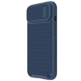 Nillkin Textured S Case for iPhone 14 Plus, armored cover with camera cover, blue | Techbox