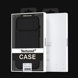 Nillkin Textured S Case iPhone 14 Plus armored cover with camera cover, black | Techbox