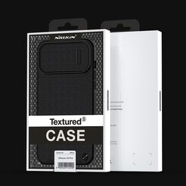 Nillkin Textured S Case iPhone 14 Pro armored cover with camera cover, black | Techbox