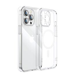 Joyroom 14D Magnetic Case Magnetic Case for iPhone 14 Plus Compatible with MagSafe transparent (JR-14D7) | Techbox
