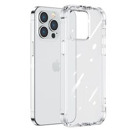 Joyroom Defender Series Case Cover for iPhone 14 Armored Hook Cover Stand Clear (JR-14H1) | Techbox