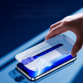 Joyroom Knight glass for iPhone 14 Plus with mounting kit transparent (JR-H11) - Apple iPhone - Screen & Camera Protection - Techbox