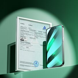 Joyroom Knight Green Glass for iPhone 14 Plus with Full Screen Anti Blue Light Filter (JR-G03) - Apple iPhone - Screen & Camera Protection - Techbox