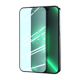 Joyroom Knight Green Glass for iPhone 14 Pro Max with Full Screen Anti Blue Light Filter (JR-G04) - Apple iPhone - Screen & Camera Protection - Techbox