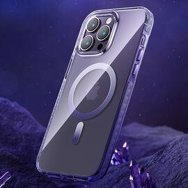 Kingxbar PQY Ice Crystal Series magnetic case for iPhone 14 MagSafe gray | Techbox