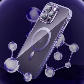 Kingxbar PQY Ice Crystal Series magnetic case for iPhone 14 MagSafe gray | Techbox