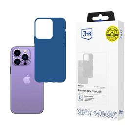 Case for iPhone 14 Pro Max from the 3mk Matt Case series - blue | Techbox