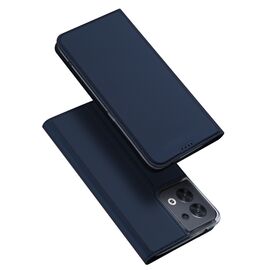 Dux Ducis Skin Pro case for Oppo Reno 8 flip cover card wallet stand blue | Techbox