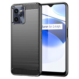 Carbon Case case for Realme C35 flexible silicone carbon cover black - Uncategorized Cases (2) - Cases - Techbox