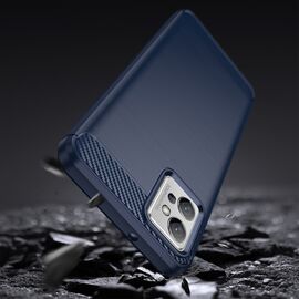 Carbon Case for Realme Narzo 50 5G flexible silicone carbon cover black | Techbox