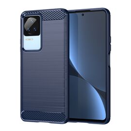 Carbon Case for Xiaomi Poco F4 5G flexible silicone carbon cover blue - Uncategorized Cases (2) - Cases - Techbox