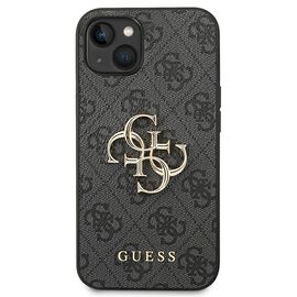 Guess 4G Big Metal Logo iPhone 14 Case - Gray - Uncategorized Cases (2) - Cases - Techbox