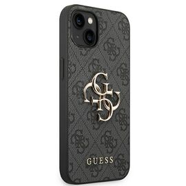 Guess 4G Big Metal Logo iPhone 14 Case - Gray - Uncategorized Cases (2) - Cases - Techbox