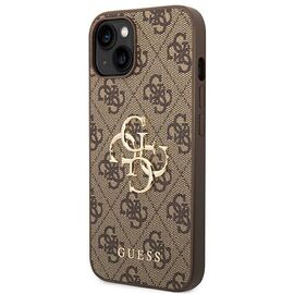 Guess GUHCP14S4GMGBR iPhone 14 6,1" br?zowy/brown hardcase 4G Big Metal Logo - Uncategorized Cases (2) - Cases - Techbox