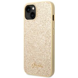 Guess GUHCP14SHGGSHD iPhone 14 6,1" złoty/gold hard case Glitter Script - Uncategorized Cases (2) - Cases - Techbox
