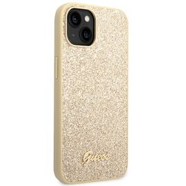 Guess GUHCP14SHGGSHD iPhone 14 6,1" złoty/gold hard case Glitter Script - Uncategorized Cases (2) - Cases - Techbox