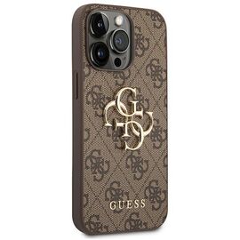 Guess GUHCP14X4GMGBR iPhone 14 Pro Max 6,7" brązowy/brown hardcase 4G Big Metal Logo - Uncategorized Cases (2) - Cases - Techbox
