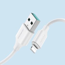Joyroom Long-Lasting Series A9 USB-A / Lightning 2.4A cable 1m - white | Techbox