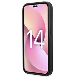 Karl Lagerfeld KLHCP14LSAPCHK iPhone 14 Pro 6,1" hardcase czarny/black Saffiano Choupette Head Patch - Apple Cases - Cases - Techbox