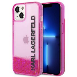 Karl Lagerfeld KLHCP14MLCKVF iPhone 14 Plus 6,7" r&oacute;żowy/pink hardcase Liquid Glitter Elong | Techbox