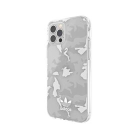 Adidas OR SnapCase Camo iPhone 12/12 Pro transparent/white 43705 | Techbox