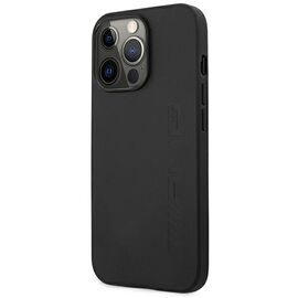 AMG AMHCP14LDOLBK iPhone 14 Pro 6,1" czarny/black hardcase Leather Hot Stamped - Apple Cases - Cases - Techbox