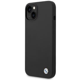 Case BMW BMHCP14MSILBK iPhone 14 Plus 6.7" black/black Silicone Metal Logo | Techbox