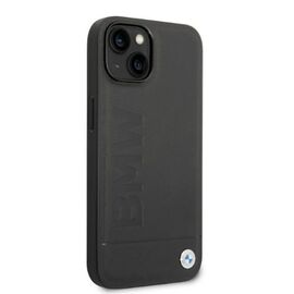 Case BMW BMHMP14SSLLBK iPhone 14 6.1 "black / black hardcase Signature Logo Imprint Magsafe - Apple Cases - Cases - Techbox