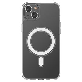 Clear Magnetic Case MagSafe case for iPhone 14 Plus magnetic transparent cover - Apple Cases - Cases - Techbox