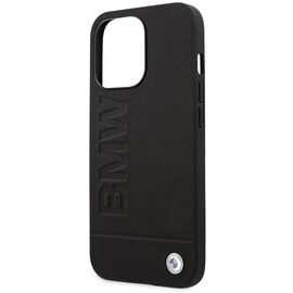 Etui BMW BMHMP14LSLLBK iPhone 14 Pro 6,1" czarny/black hardcase Signature Logo Imprint Magsafe - Apple Cases - Cases - Techbox