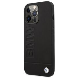 Etui BMW BMHMP14XSLLBK iPhone 14 Pro Max 6,7" czarny/black hardcase Signature Logo Imprint Magsafe - Apple Cases - Cases - Techbox