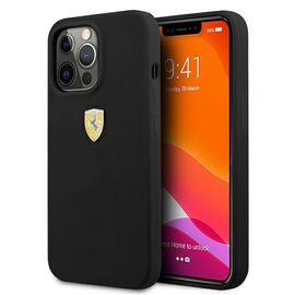 Ferrari FESSIHCP13LBK iPhone 13 Pro / 13 6.1" black/black hardcase Silicone | Techbox