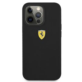 Ferrari FESSIHCP13LBK iPhone 13 Pro / 13 6.1" black/black hardcase Silicone | Techbox