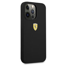 Ferrari FESSIHCP13XBK iPhone 13 Pro Max 6.7" black/black hardcase Silicone | Techbox