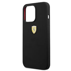 Ferrari FESSIHCP13XBK iPhone 13 Pro Max 6.7" black/black hardcase Silicone | Techbox