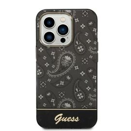Guess Bandana Paisley iPhone 14 Pro 6.1" Case - Black - Uncategorized Cases (2) - Cases - Techbox
